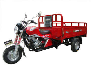 Moto motorisée de cargaison de roue du carburant 3, tricycle de la cargaison 150CC avec le phare en verre
