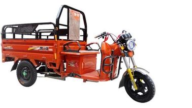 Le tricycle électrique trois de cargaison adulte roulent l'orange de rouleur du Chinois 3 de moto