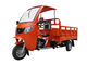 Le trois-roues orange de 200cc 250cc/trois roulent la moto de cargaison avec le toit de cargaison