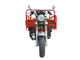 Moto ouverte rouge de cargaison de roue du corps 3, tricycle adulte 150ZH-H de cargaison