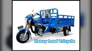 Cabine bleue du tricycle 450KG de la charge lourde 250cc