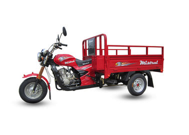 rouge automatique de boîte de cargaison du tricycle 1.8*1.25m de moteur de cargaison de chargeur de la cargaison 150cc