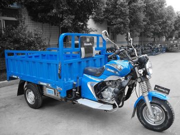 Moto de cargaison de roue de l'utilisation 3 de chantier de construction, tricycle électrique pour la cargaison
