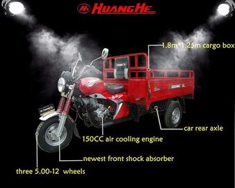 Moto motorisée de tricycle de cargaison de carburant, tricycle chinois de cargaison pour les adultes 250cc
