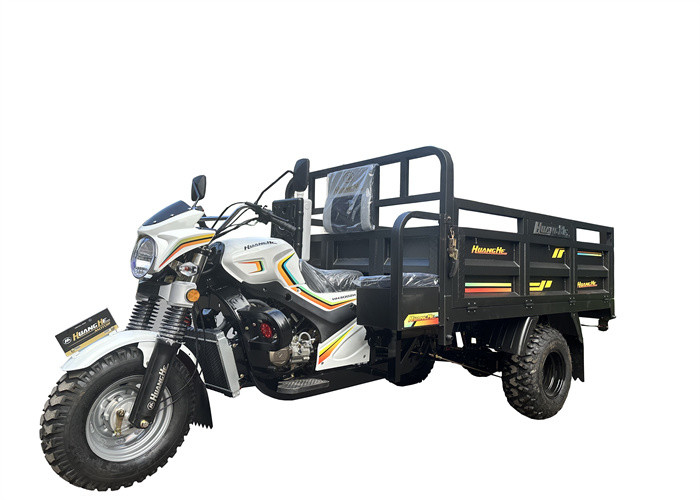 Corps ouvert de tricycle de marchandises motorisées facile à utiliser pour toutes les conditions de la route