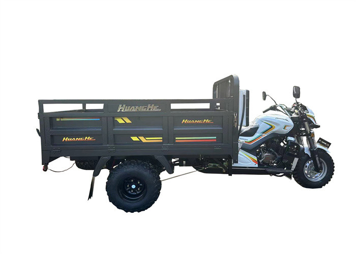 Corps ouvert de tricycle de marchandises motorisées facile à utiliser pour toutes les conditions de la route