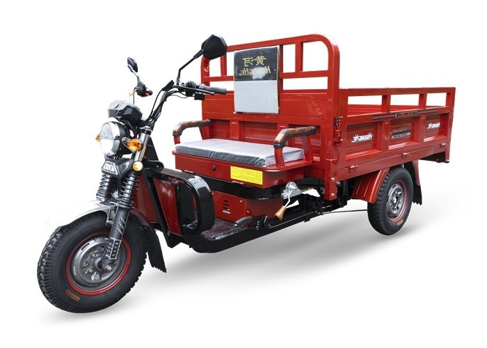 Tricycle électrique de 1800W avec type de carrosserie ouverte et capacité d'escalade de 25° pour une livraison en douceur