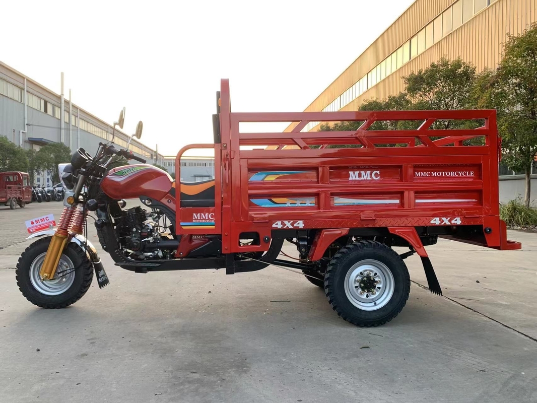 1000 kg de charge maximale moto de charge à trois roues avec méthode d'emballage CKD et capacité de charge élevée