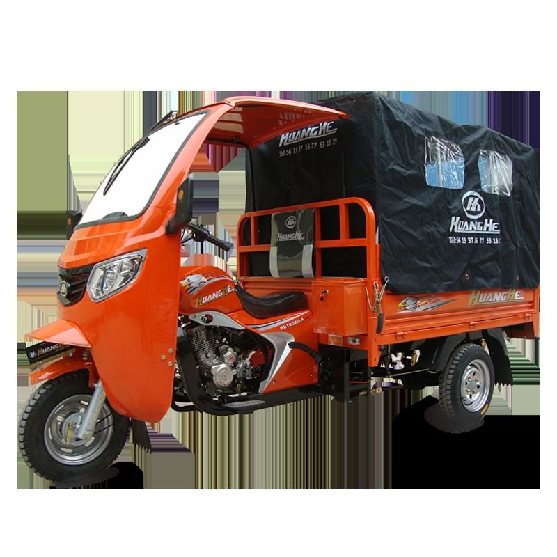 Moto cargo à 3 roues 48V avec moteur 300CC et poids à vide de 300-400kg