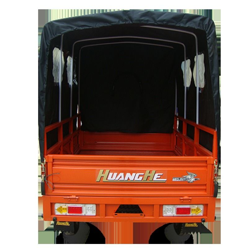 Moto cargo à 3 roues 48V avec moteur 300CC et poids à vide de 300-400kg