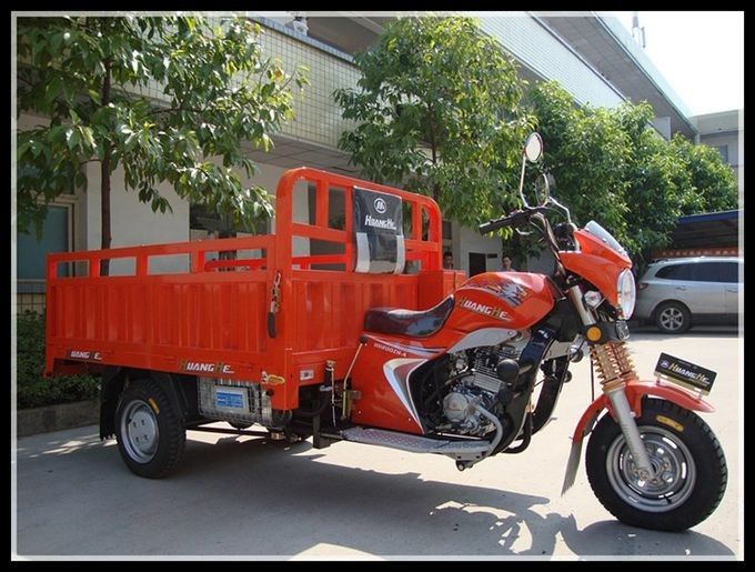 Tricycle motorisé de la cargaison 250CC, type de corps ouvert de moto de roue du Chinois 3