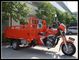 L'essence trois roulent la moto de cargaison/frein à tambour motorisé de tricycle de cargaison